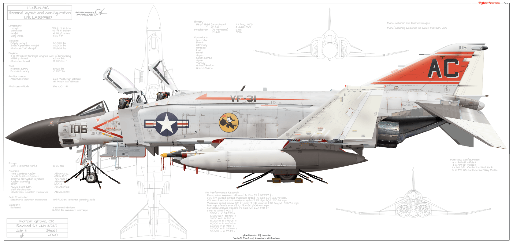 F-4J Phantom II VF 31 